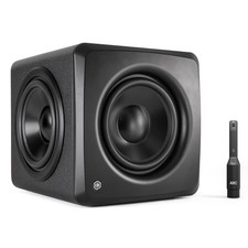 IK Multimedia iLoud Sub - Compact 25Hz Studio Subwoofer with ARC X Black