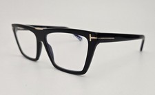 Tom Ford Eyeglasses NEW TF 5912-B Color 001 Black Cat Eye Size 57 Authentic
