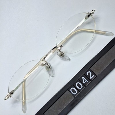 Max Mara MM-811J Rimless Vintage Eyeglass Frame Made in Japan Luxury Archive