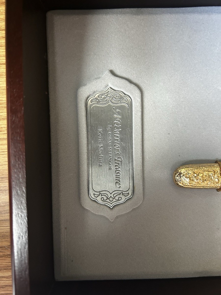 Royal Selangor Keri's Maduro “A Warriors Treasure” | eBay