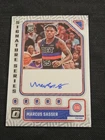 Panini Donruss Optic 2023-24 Marcus Sasser Pistons Rookie Auto #SS-SAS