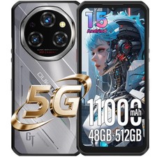 Smartphone Exterior OUKITEL WP62 5G 48GB+512GB Android 15 11000mAh 6,6 pulgadas Móvil
