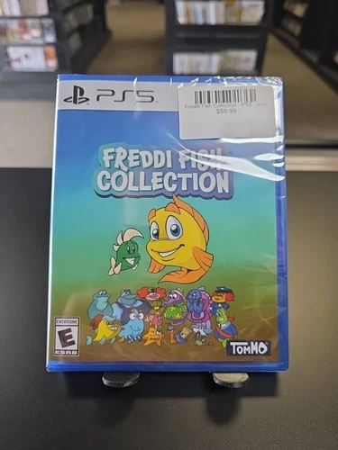 NEW sealed FREDDI FISH COLLECTION Playstation 5 PS5 LRG Limited Run Games TOMMO