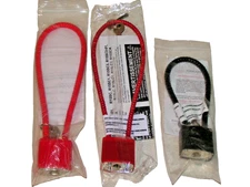 Three Cable Gun Locks Still In Original Package with Keys All 3 For One Price
