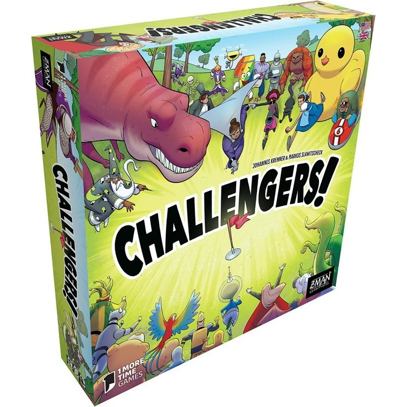 Z-Man Games | Challengers | Board Game | Ages 10+ | 1–8 Players | 45+ Minutes... - Image 3