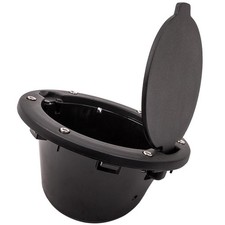 Locking Gas Fuel Cap Door Cover For Jeep Wrangler Jk Tank 2007-2017