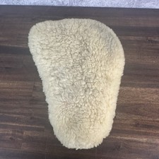 Vintage Ll Bean Sheepskin Seat Cover Shearling 4583
