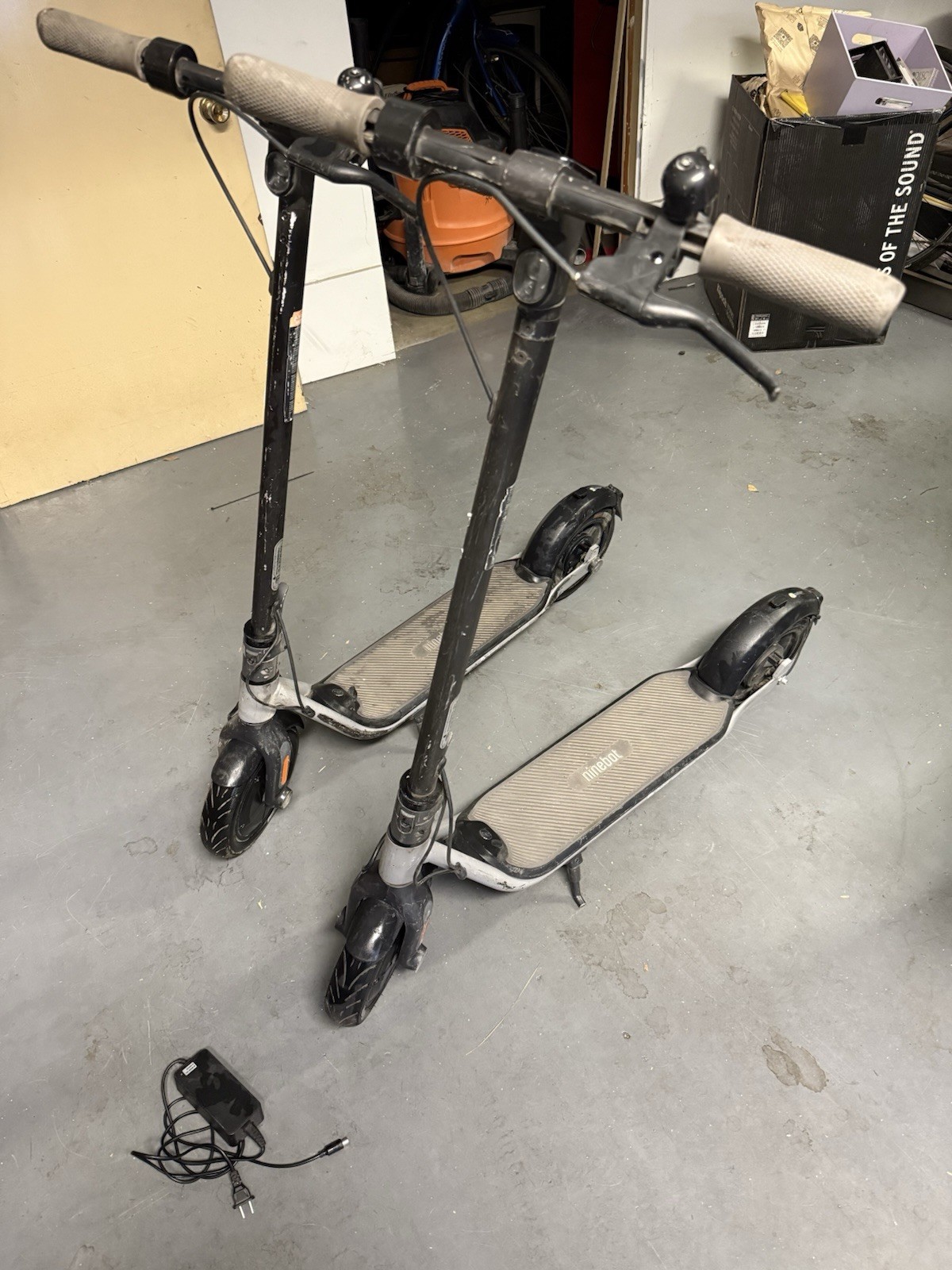 One Segway Ninebot D18W Electric Kick Scooter (two available