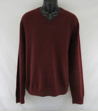 THE MEN'S STORE Bloomingdale  s 100 Cashmere V-Neck Sweater Size XL K808