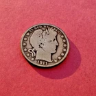 1911 d  Barber Half Dollar  – Good Grade LOW MINTAGE - Great Filler Coin Album