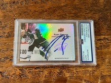 Ryan Reaves IP Signed Upper Deck Card Psa Dna Coa Slab Wild Autographed