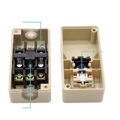Drehstromschalter mit 2,2KW 3,7KW Isolationsspannung für Sicherheitsleistung