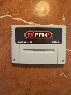   FXPAK PRO   SNES Flash Cart Authentic Everdrive Krikzz Ikari + 8gb SD