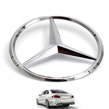 Für Mercedes Benz 90mm Stern Heck Hinten Emblem Chrom 2010-2015 E Klasse W212 Für Mercedes Benz 90mm Stern Heck Hinten Emblem Chrom 2010-2015 E Klasse W212
