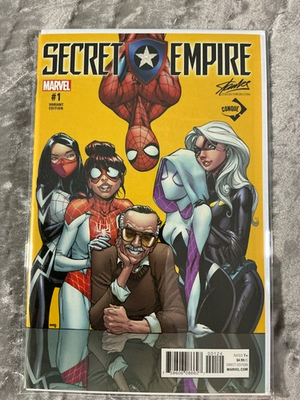 #ad SECRET EMPIRE #1 NM J SCOTT CAMPBELL STAN LEE YELLOW CONQUER VARIANT $19.00