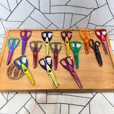 Paper Edgers Decorative Craft Scissors 12 Pair Pinking Shears Scrapbooking Tools