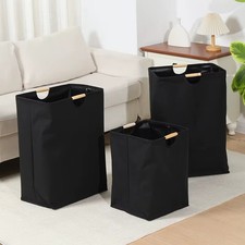 Large Laundry washing Bag Basket storage Bin Dirty Clothes storage Handle Hamper