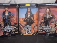 Harley Davidson Barbie 1998 3 22256 - 1999 Barbie 4 25637 Ken 2 25638