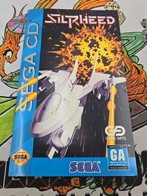 Silpheed (Sega CD, 1993) Complete CIB  w/ Manual + Reg Card + Foam
