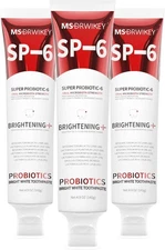 SP-6 Probiotic Whitening Toothpaste - Enhanced Formula with 6 Probiotics for... 
