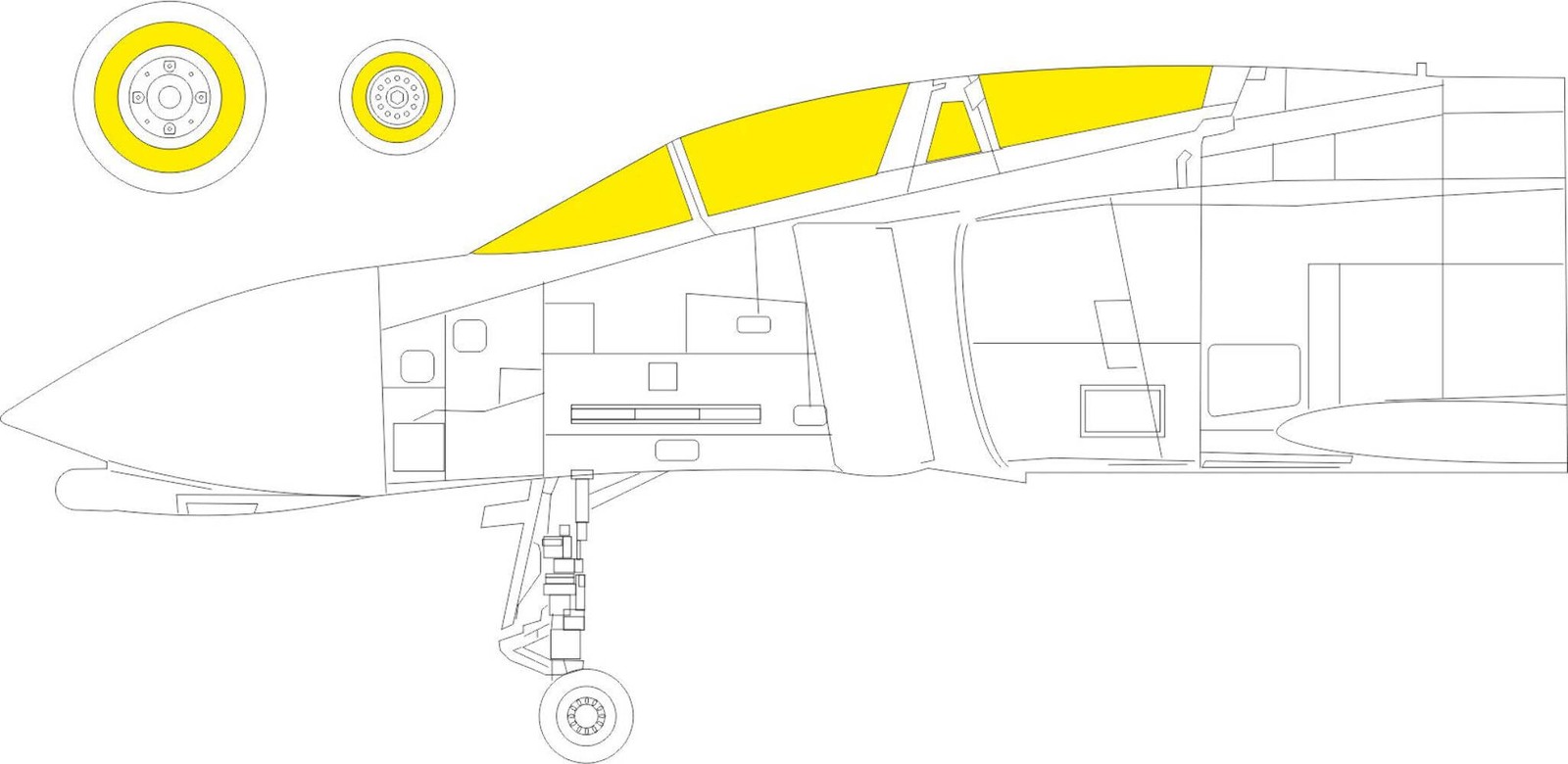 Eduard CX615 1:72 McDonnell F-4J Phantom 1/72