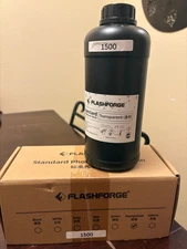 Flashforge Photopolymer Resin. (Transparent)  (3D Printer Ink) 