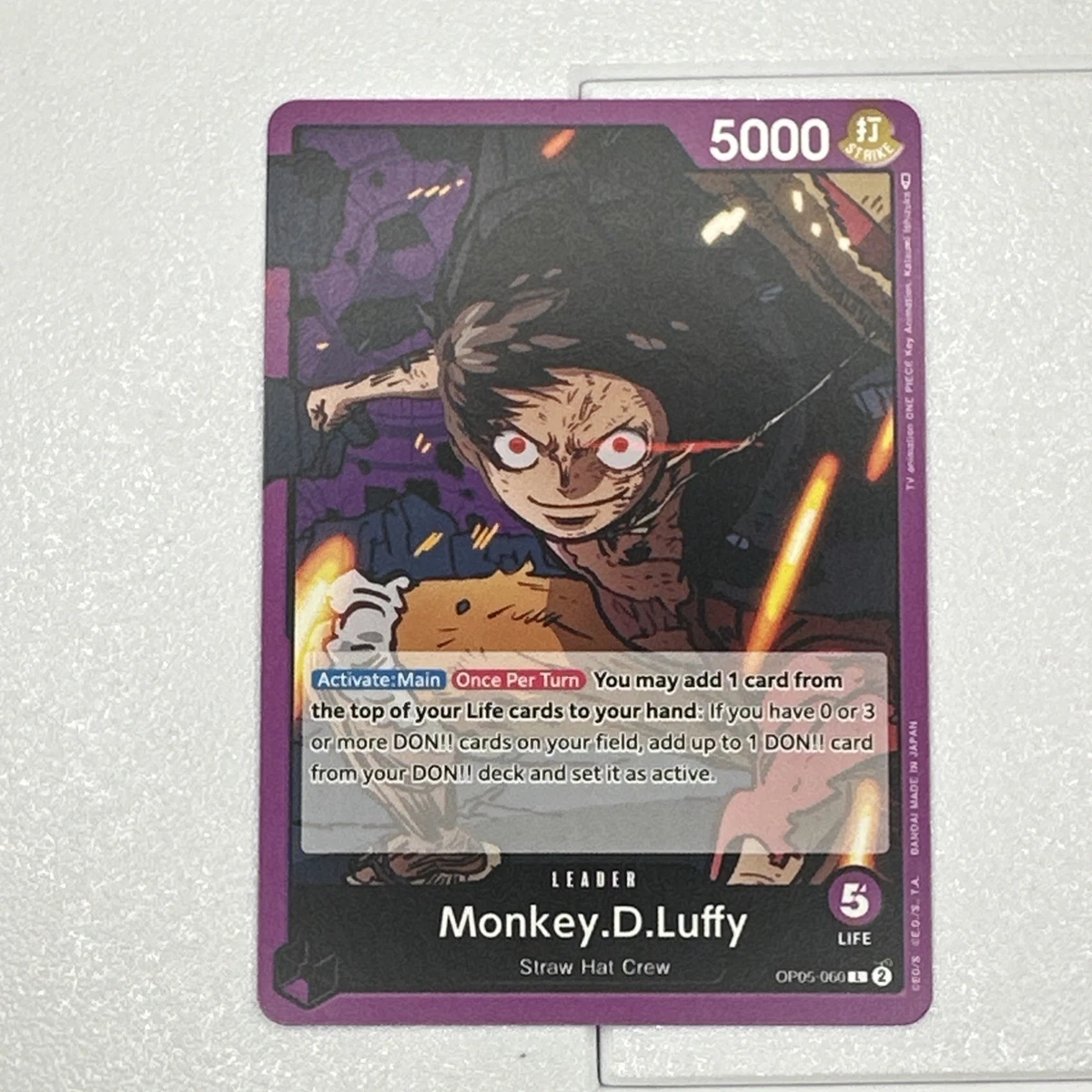 Monkey.D.Luffy OP05-060 Awakening of the New Era for sale | eBay