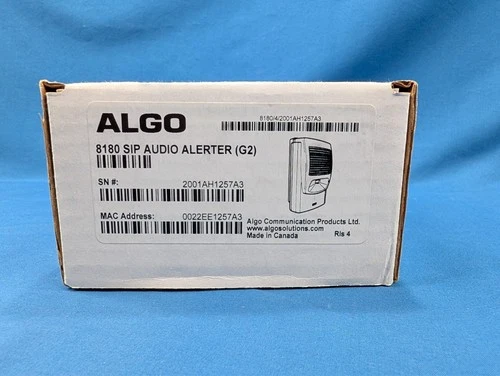 Algo 8180 Sip Audio Alerter (G2)