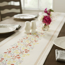 Wildflower Fabric Table Runner