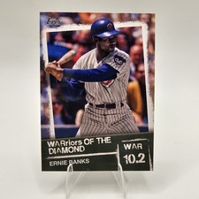 2020 Topps - Warriors of the Diamond Ernie Banks #WOD-34
