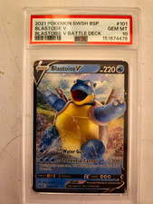 2021 Pokemon Blastoise V SWSH101 Holo Promo PSA 10 Gem Mint Card on eBay