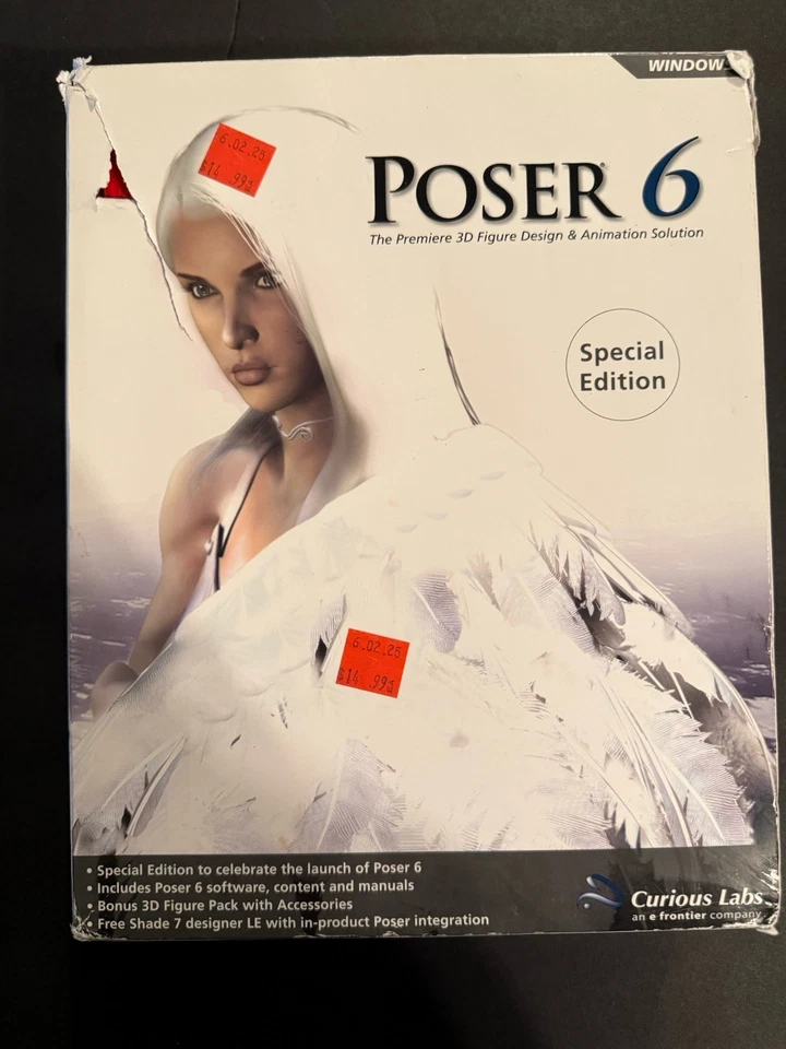Curious Labs Poser 6 3D Figure Design Animation Software for Windows Special Ed - Image 2 of 4