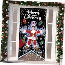 Griswold Family Cousin Eddie Christmas Vacation Door Cover - Funny Christmas