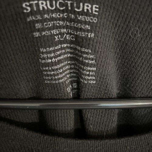Mens Structure Long Sleeve Shirt XL - Picture 4 of 7