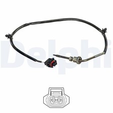 DELPHI Sensor Abgastemperatur TS30226 vor Rußpartikelfilter für OPEL ANTARA L07