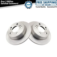 Rear Solid 5 Stud Disc Brake Rotor Set Pair 2014231212 for Mercedes Benz