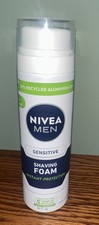Nivea Men Shaving Foam for Sensitive Skin Comfort Protect Alcohol Free 7oz