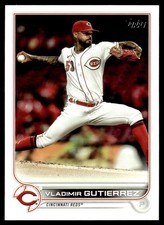 2022 Topps Vladimir Gutierrez Cincinnati Reds #631