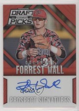 2014 Prizm Perennial Draft Picks Prospect Signatures Red Forrest Wall Auto 5yd