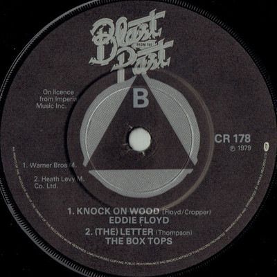 Clarence Carter - Patches / Eddie Floyd - Knock On Wood / Box Tops - Letter