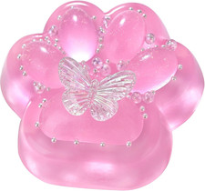 Big Taba Squishy Cat Paw Fidget Toy, Squishies Squeeze Toys Girls Deep Pink