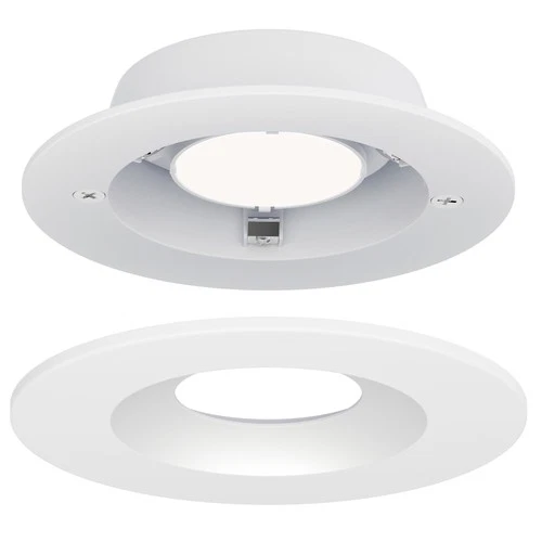 Maxim 87664 Crisp 4-1/2" Integrated LED Reflector Recessed Trim - White - Picture 3 of 3