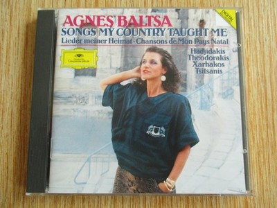 Agnes Baltsa - Lieder meiner Heimat - Songs My Country Taught Me - CD