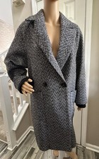 TOPSHOP Boucle Coat Size M 8-10