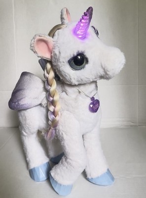 Fur Real Friends Star Lily Magical Unicorn INTERACTIVE Plush Toy (NO BERRY)
