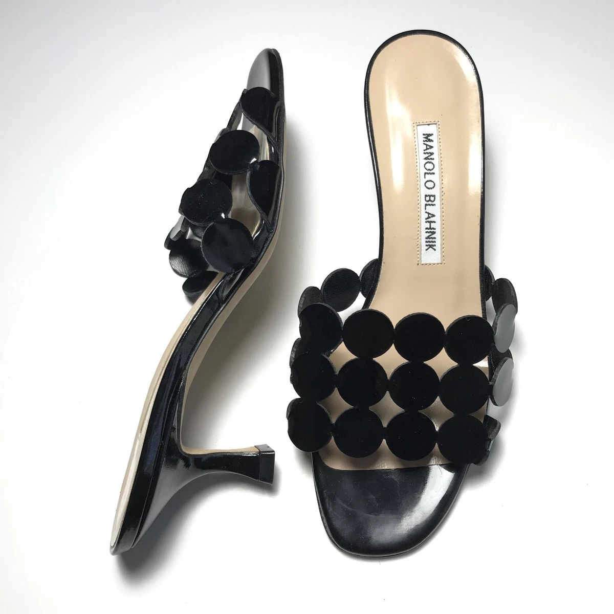Manolo Blahnik Black Heels for Women for sale | eBay