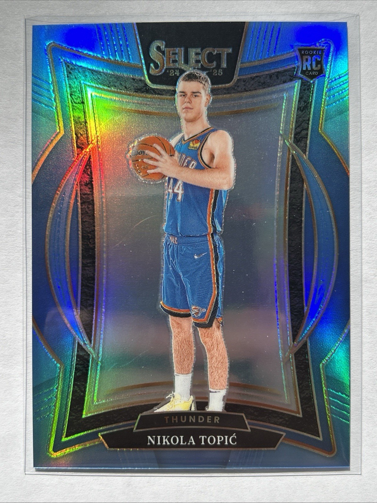NIKOLA TOPIC /299 2024-25 SELECT CONCOURSE RC LIGHT BLUE PRIZM RC Color March