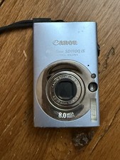 SD1100 IS CANON Powershot Blue 8.0 MP Digital Camera W Battery Accessories Works