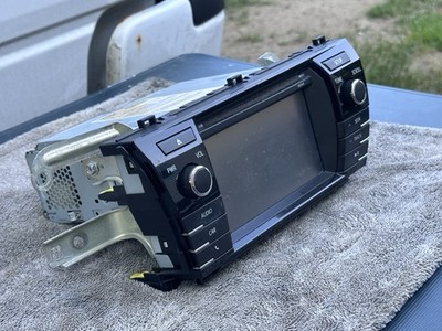 Radio Control Unit-Am Fm Radio Cd Player Reman fits 2014 Toyota Corolla