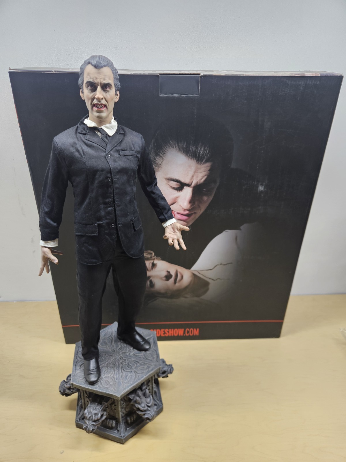 SIDESHOW Premium Format Dracula 1958 Figure Statue Christopher Lee NEW! #80!